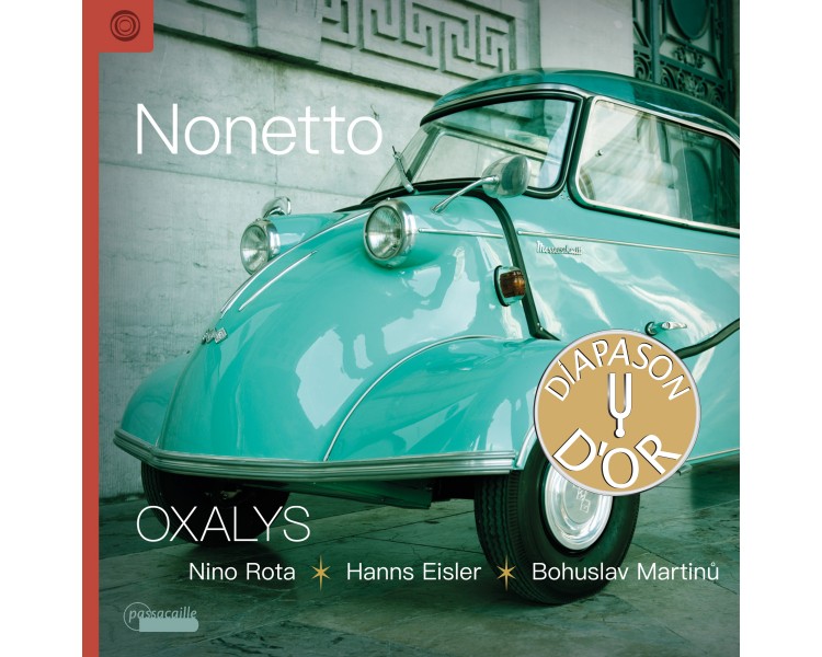 Nonetto - Nino Rota - Hanns Eisler - Bohuslav Martinů - Oxalys